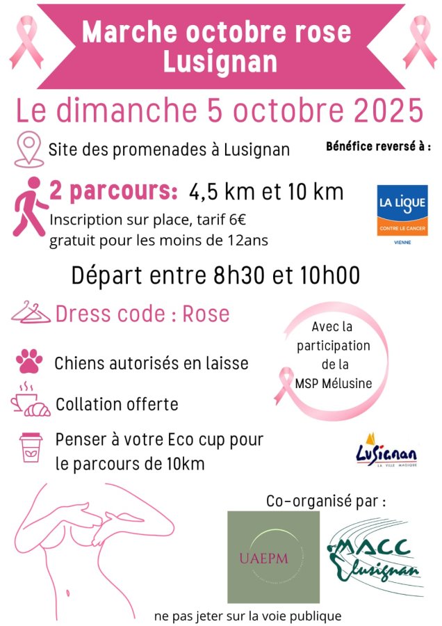 OCTOBRE ROSE 2025