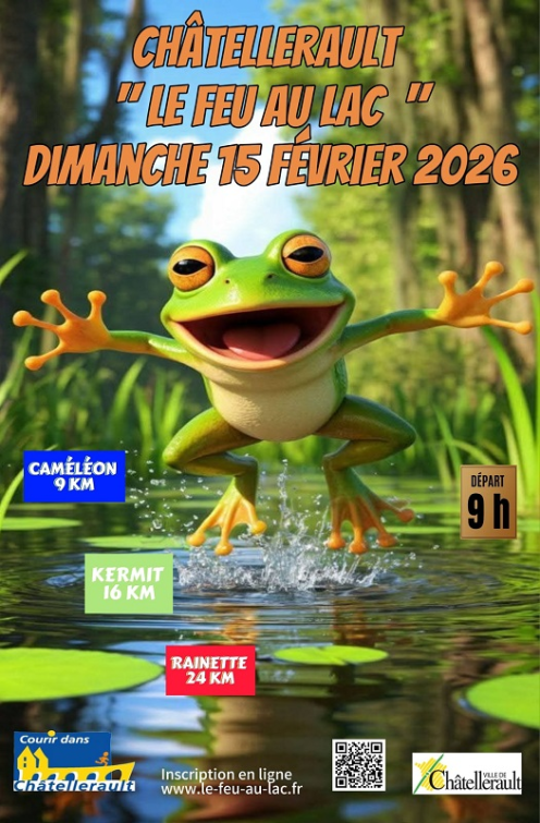 Le feu au Lac à CHATELLERAULT