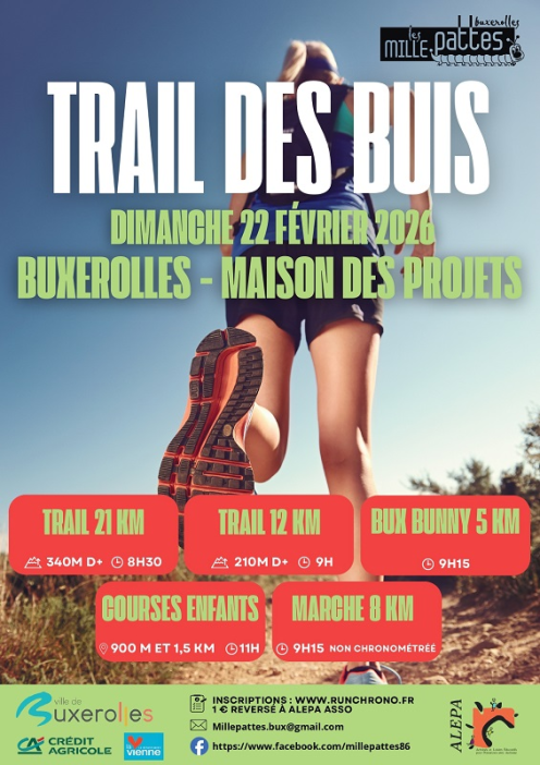 Trail des buis à BUXEROLLES
