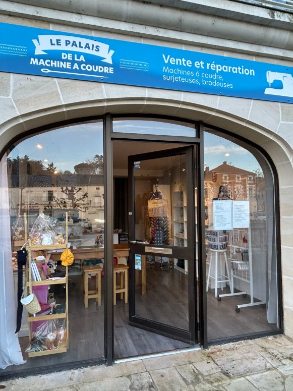 🧵 Nouveau partenaire du MACC Lusignan : Le Palais de la Machine à Coudre