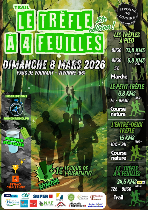 Le trèfle à Quatre feuilles à VIVONNE