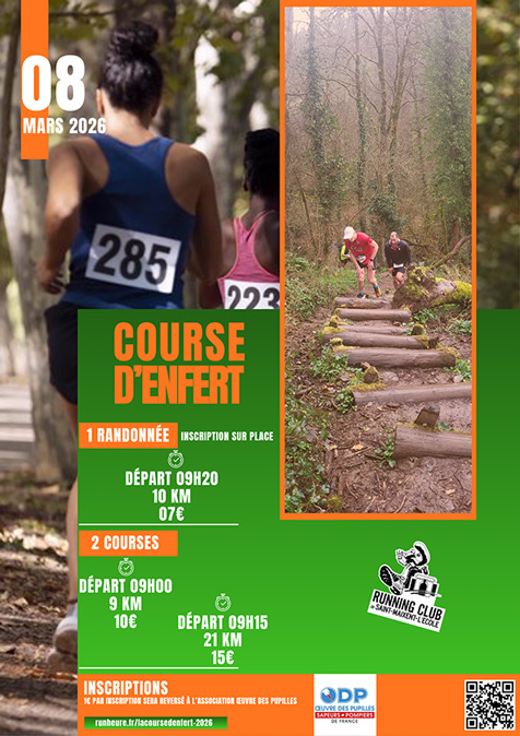 La course d'enfert à SAINT MAIXENT L'ECOLE (79)