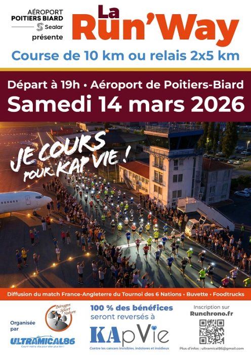 La Run'Way à l'aéroport de BIARD