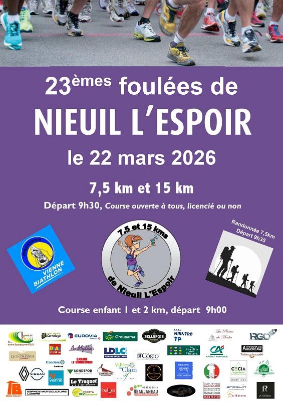 Les foulées de Nieul l'Espoir