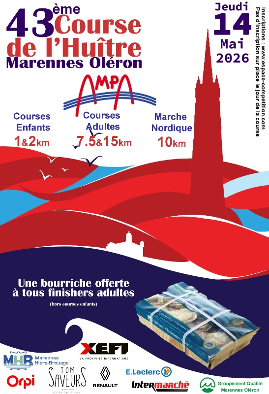 La course de l'huitre à MARENNES OLERON (17)
