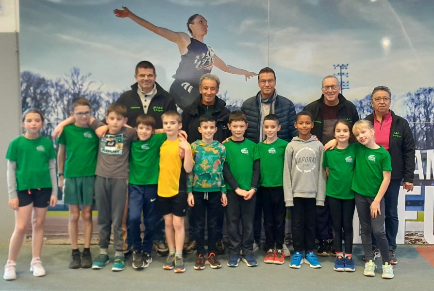 La photo de groupe avec les bénévoles