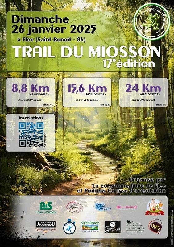 TRAIL DU MIOSSON à FLEE SAINT-BENOIT (86)